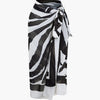 Zebra Tide Sarong