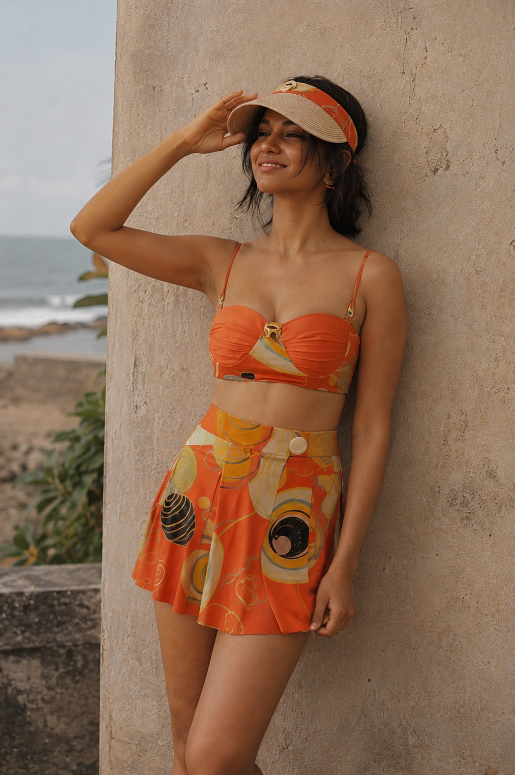 Tangerine Tide Swim Set